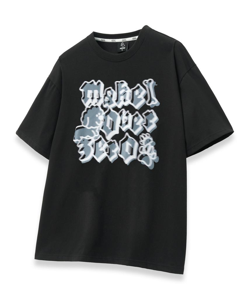 MOZMOZ [Set] Iconic Series Oversized Short Sleeve T-Shirt