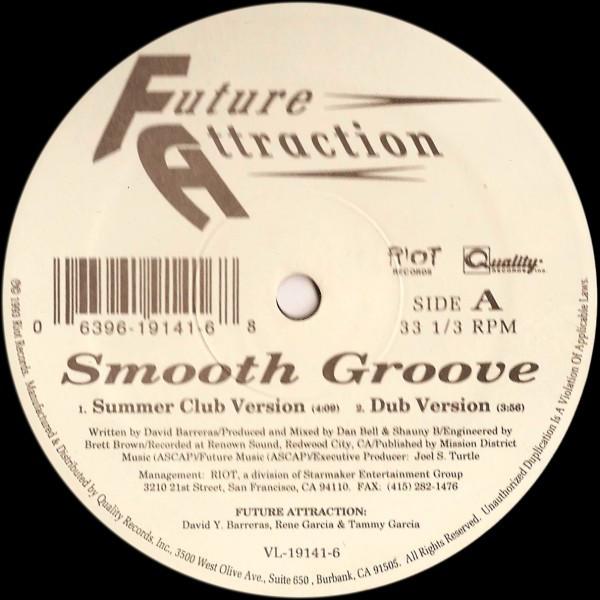 

12inch Record FUTURE ATTRACTION - Smooth Groove VL191416 Riot Records, Q 1993 US Dance & Electronica Used