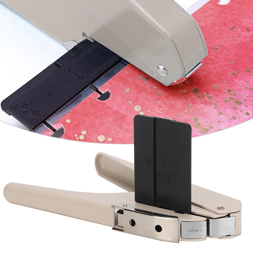 Mushroom Hole Notebook Puncher Creative Mini DIY Loose Leaf Manual Punching Machine