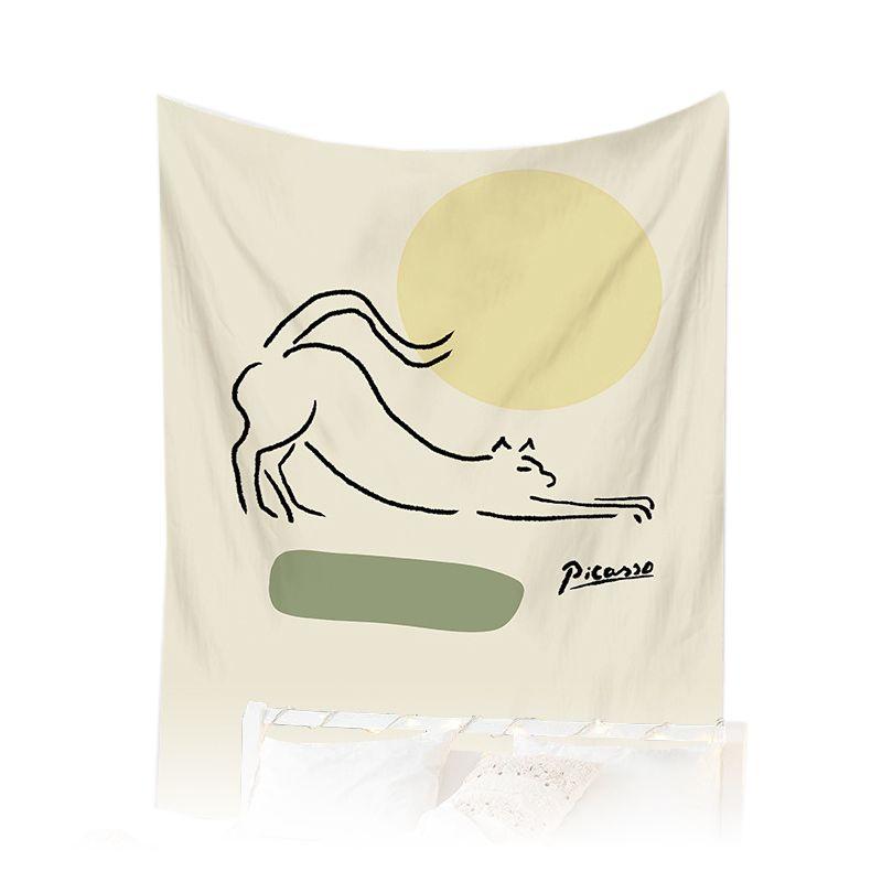 

Tapestry Hanging Insimple Cloth Room Bedside Decorative Background Photo Live KLT039