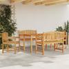 Vidaxl 5-Piece Garden Furniture Set, Solid Teak Wood