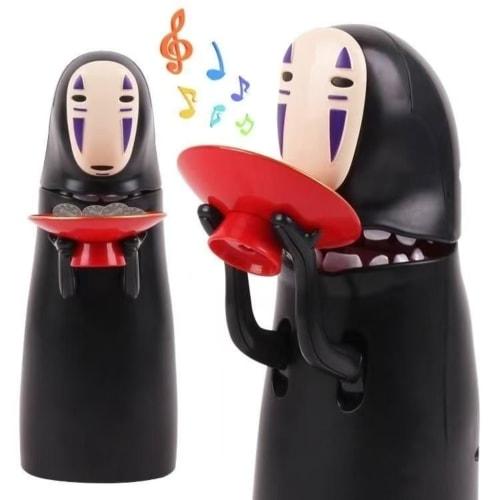YAYANA No-Face Coin Bank with Automatic Eating Function, Rechargeable, Fun Birthday Gift for Kids (Rechargeable)