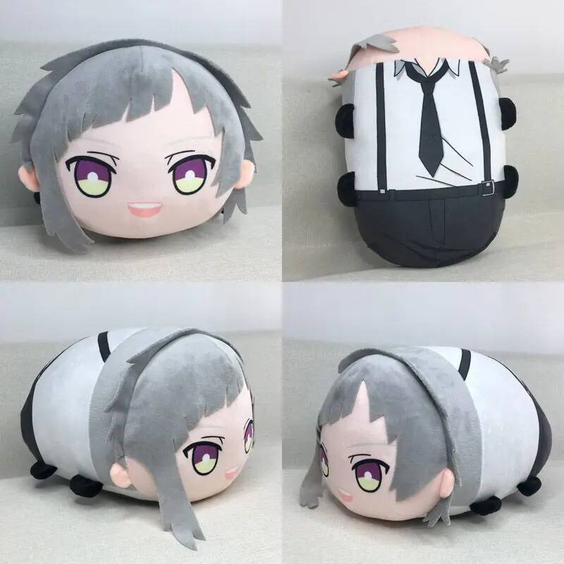 NEW Bungo Dazai Osamu Nakahara Chuuya Nakajima Atsushi Plush Doll Anime Stray Dogs Soft Stuffed Pillows Cushion Kids Gifts Toys