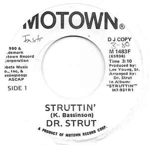 

7inch Record DR. STRUT - Struttin M1483F Motown 1980 US Jazz Used