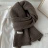 Unique color 100 pure wool scarf cute men and women couple winter warm scarf