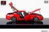 Model LCD Skala Toyota Supra A80 Czerwony Model Wykończony LCD43009RE 1/43