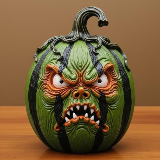 Halloweeni kõrvitsakuju Kummitus Vaikfiguur Hirmutav kõrvitsanukk õue, kontorisse, sise- ja välistingimustesse Unikaalsed Halloweeni kingitused täiskasvanutele