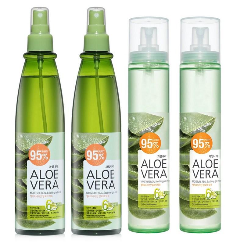 Fruitland Aloe Vera Soothing Gel Mist 310ml+125ml, 2-Set