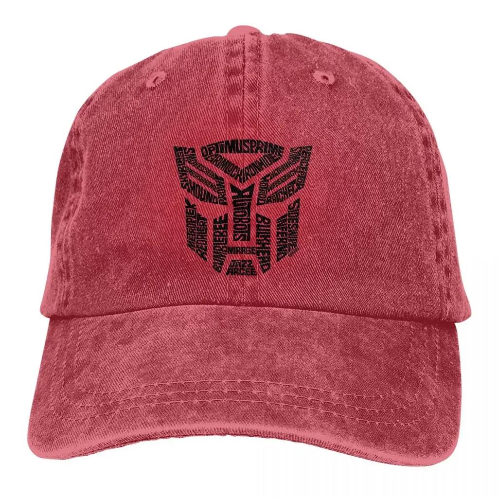 Autoboti Baseballová čepice Pánské Kovbojské klobouky Dámské Kšiltovka Ochrana Snapback Transformer Sci-Fi Akční čepice