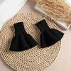 Fake Flare Sleeves Girls Pleated False Cuffs for Women Sweater Wrist Warmers Female White Horn Cuffs Accessories