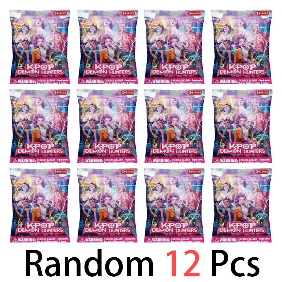 K Pop Demon Hunt Box Series Figure Model Toy Cartoon Gaming Peripherals Desk Decoration Halloween/Christmas for Kid GiftK