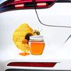 Bee Honey Car Stickers Decal Vinyl Detachable Waterproof Outdoor Car Bumper Window Notebook Computer Decoration Car Accessories TM297