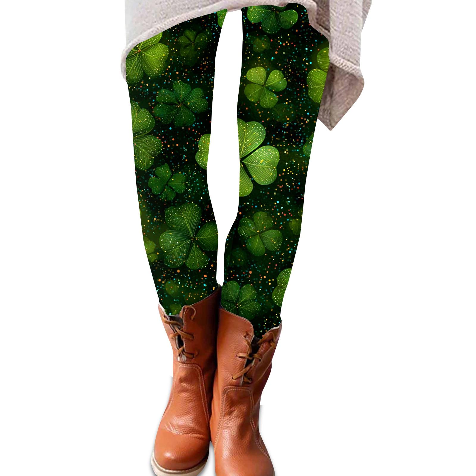 

Жіноча св. Легінси з принтом Патріка, еластичні, м які, повсякденні, для дому, для сну XL