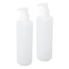 2pcs Massage Oil Warmer Replacement Bottle 250ml Refillable Professional Shampoo Pump Bottles for for Lotion Heater