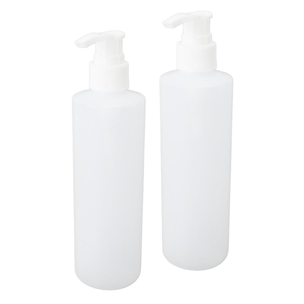 2pcs Massage Oil Warmer Replacement Bottle 250ml Refillable Professional Shampoo Pump Bottles for for Lotion Heater