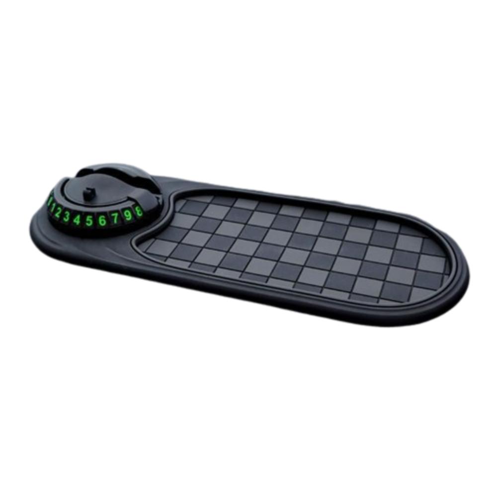 Multifunctional Car Anti Slip Mat 4 in 1 Dashboard Grip Pad Car Mobile Phone Holder  Center Console