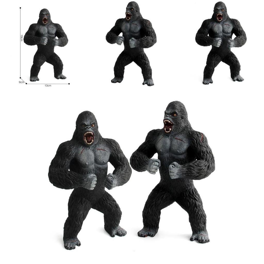 Stunning King Kong Skull Island Action Gorilla Pvc Figure Toy For Imaginative Play