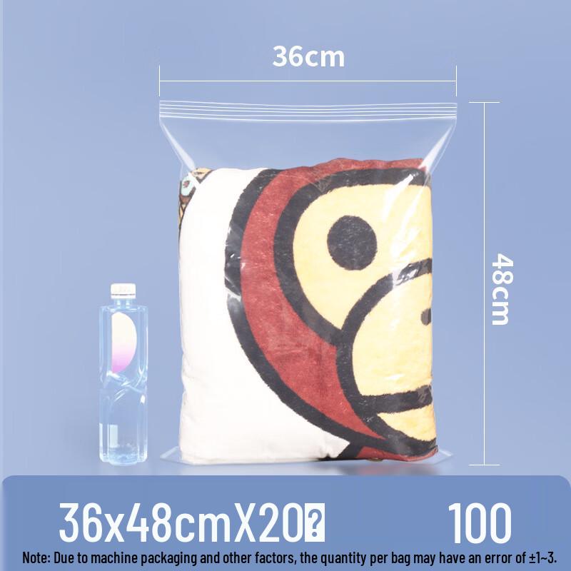 Lantuan Thickened Transparent Self-Sealing Food Storage Bags