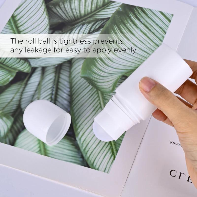 30/50/60/80/100Ml Roll On Bottle Essential Oil Leak-Proof Empty Refillable Reusable Bottles And Accessories Cosmetic Containers