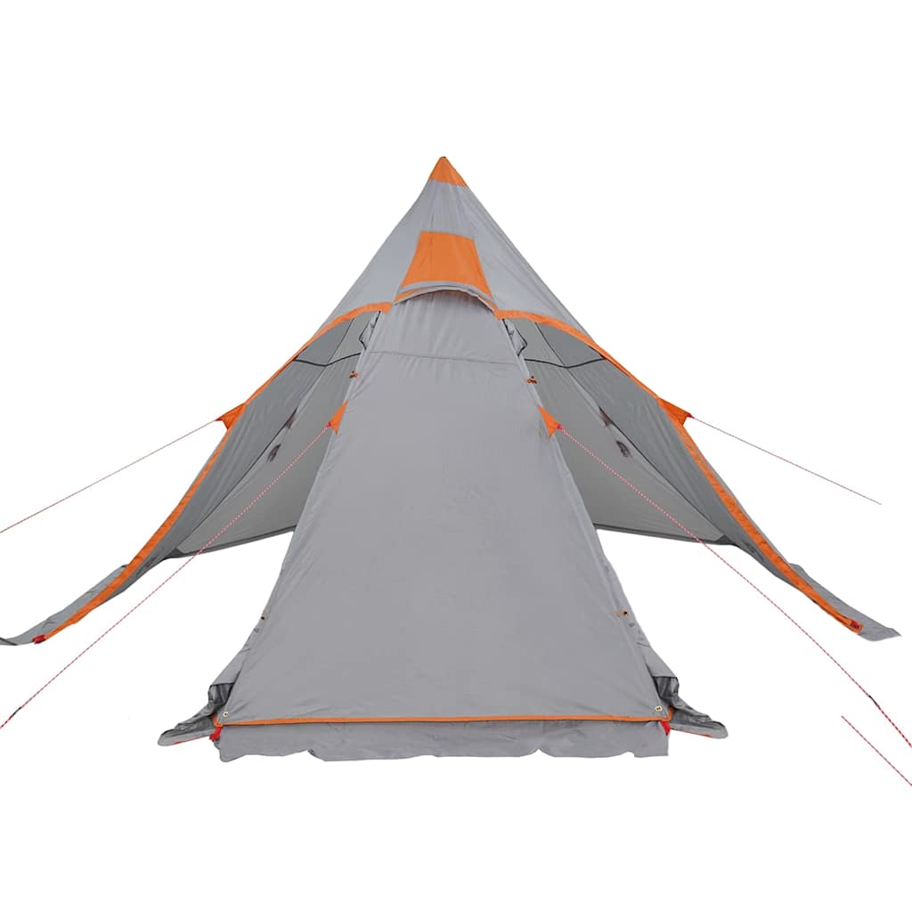 Tipi Camping Tent for 5 Persons Gray Waterproof