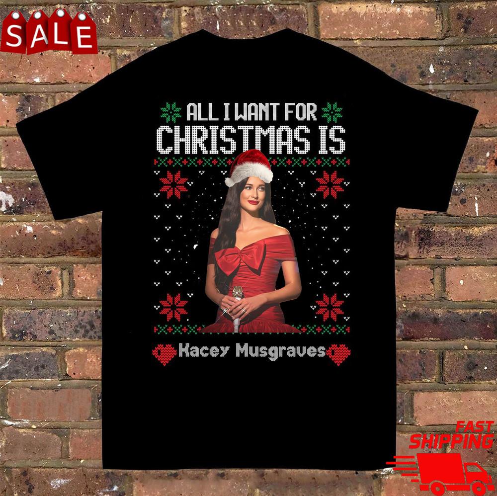 New! Kacey Musgraves The Kacey Musgraves Christmas Show Shirt BL711 Unisex T-Shirt XL