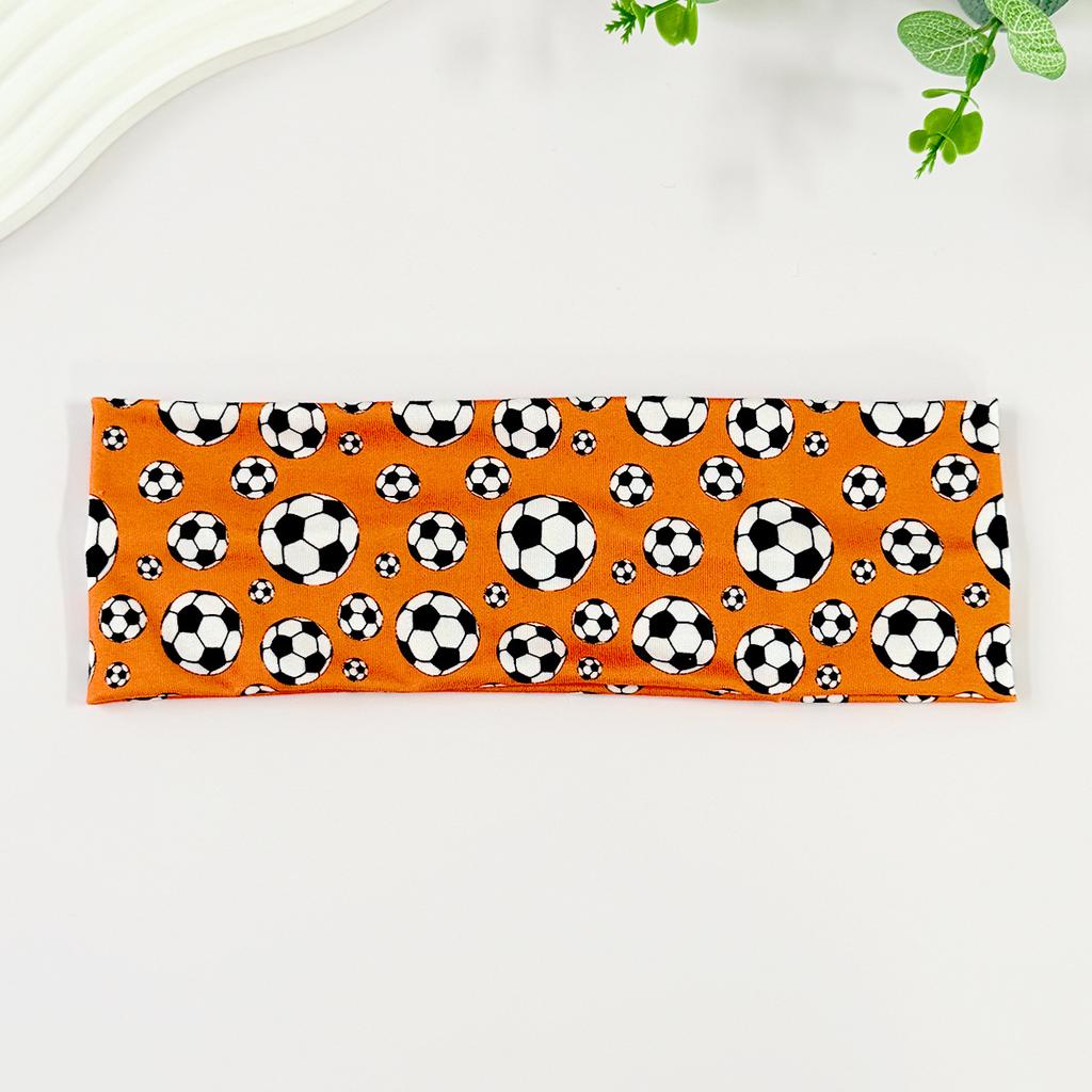 Football Headband, Cheering Headband, Elastic Sports Headband, Unisex Sweatband Headband