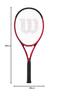 Wilson CLASH 100 PRO V2.0 Tennis Racket (WR074111U)