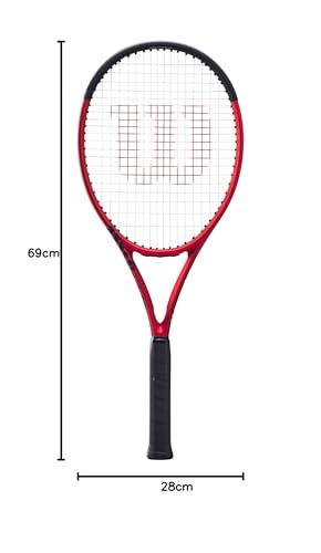 Wilson CLASH 100 PRO V2.0 Tennis Racket (WR074111U)