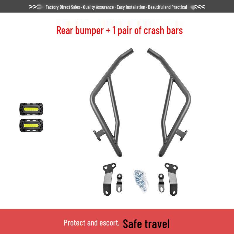 Full Coverage Bumpers & Bars for 26 Wuji SR250GT Scooter Models