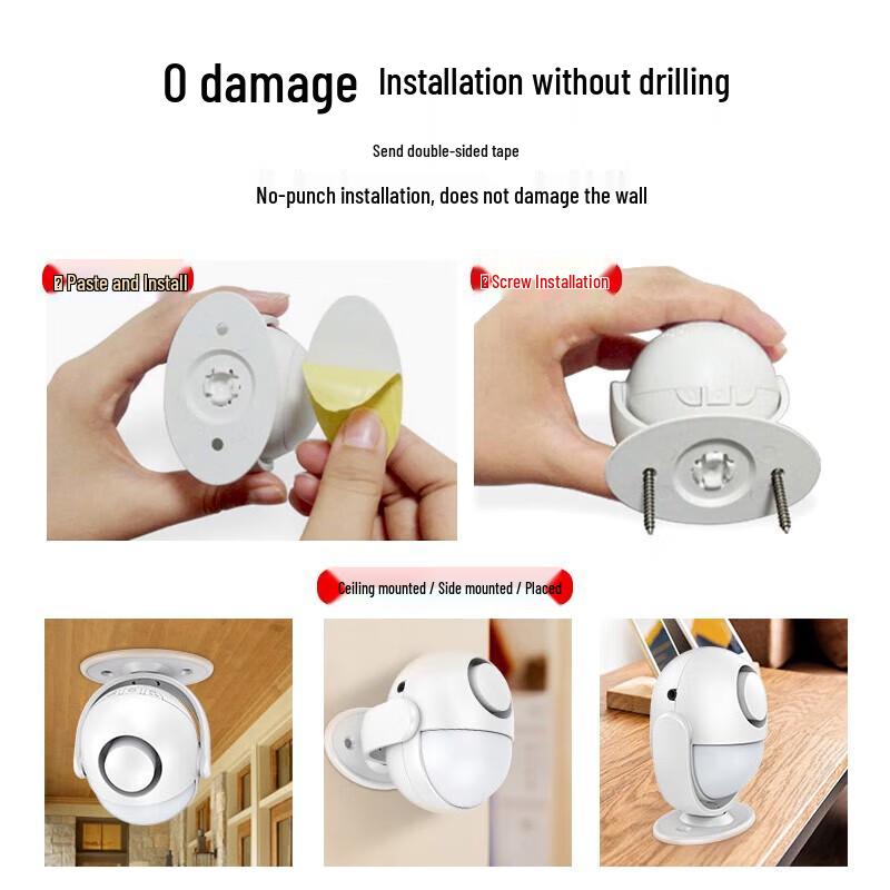 LFang Smart Infrared Home Security Alarm System