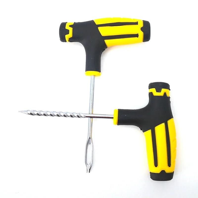 Car Tire Repair Tool Tyre Puncture Plug Tools Tire Repair Kit Studding Tool Set Auto Bike Tubeless Tire