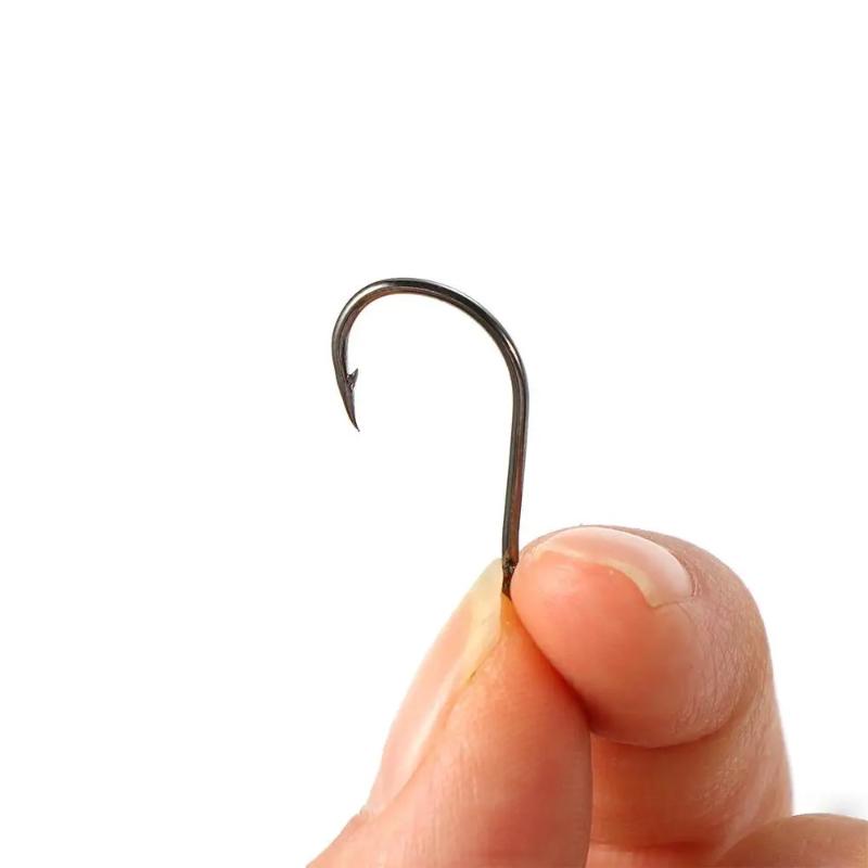 Sea Tackle Accessories Big Ringed Sea Hook Barbed Carp Hooks Single Circle Fishing Hook Fly Fishing Jip Fishing Hooks Set