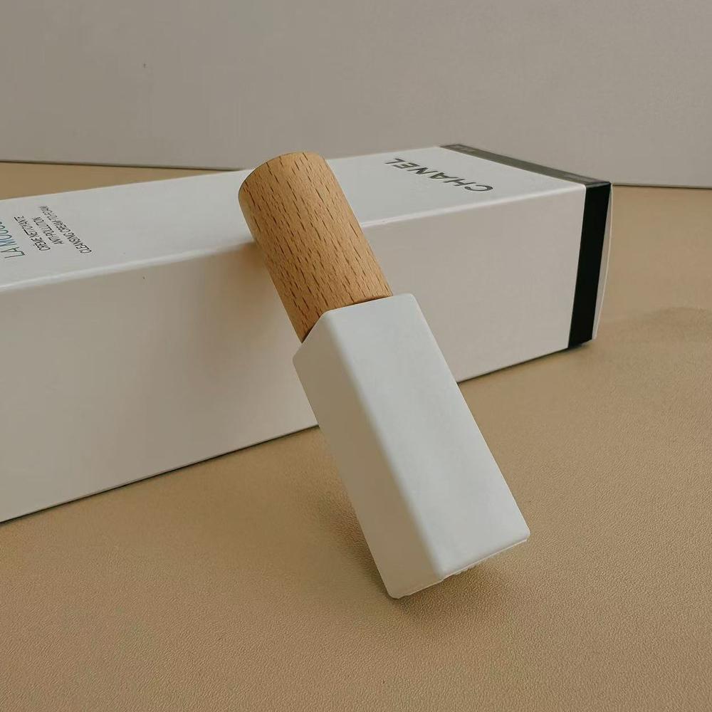 1 шт. 5/10 мл флакон-роллер с эфирным маслом с деревянной крышкой, стеклянные флаконы-роллеры, пустые многоразовые флаконы с шариком для парфюма