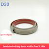1PC 1M Floor Cord Cover Extension Wiring Duct Protector Power Cable Protector Covers Practical Wire Organizer Cord Protector