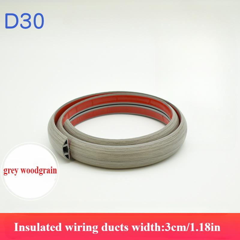 

1PC 1M Floor Cord Cover Extension Wiring Duct Protector Power Cable Protector Covers Practical Wire Organizer Cord Protector