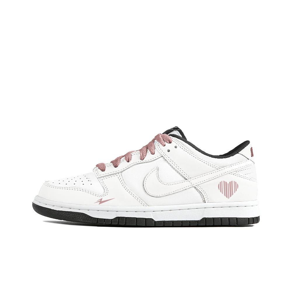 

Nike Dunk Slip Resistant Abrasion Resistant Low top Skateboard Shoes Unisex White DD1391-100(Team354-) 39