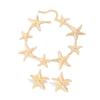Ingemark Punk Boho Metall Großer Seestern Stern Anhänger Choker Halskette Ohrstecker für Damen Trendig 2026 Y2K Schmuckset Geschenk Neu