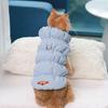 Orange Cat Down Jacket with Traction Buckle Winter Warm Pet Clothes for Cats Gotas Kitten Sphynx Coats Clothing Vetement Chat