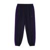 Needles Ns249 C Navy Poly Smooth Zipper Jogger TraCk Pants Mens Long Trousers