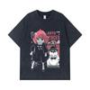 275 GSM Washed T-shirts 100% Cotton Spy x Family V3 Anya Bond Print Unisex Heavy Cotton T Shirt