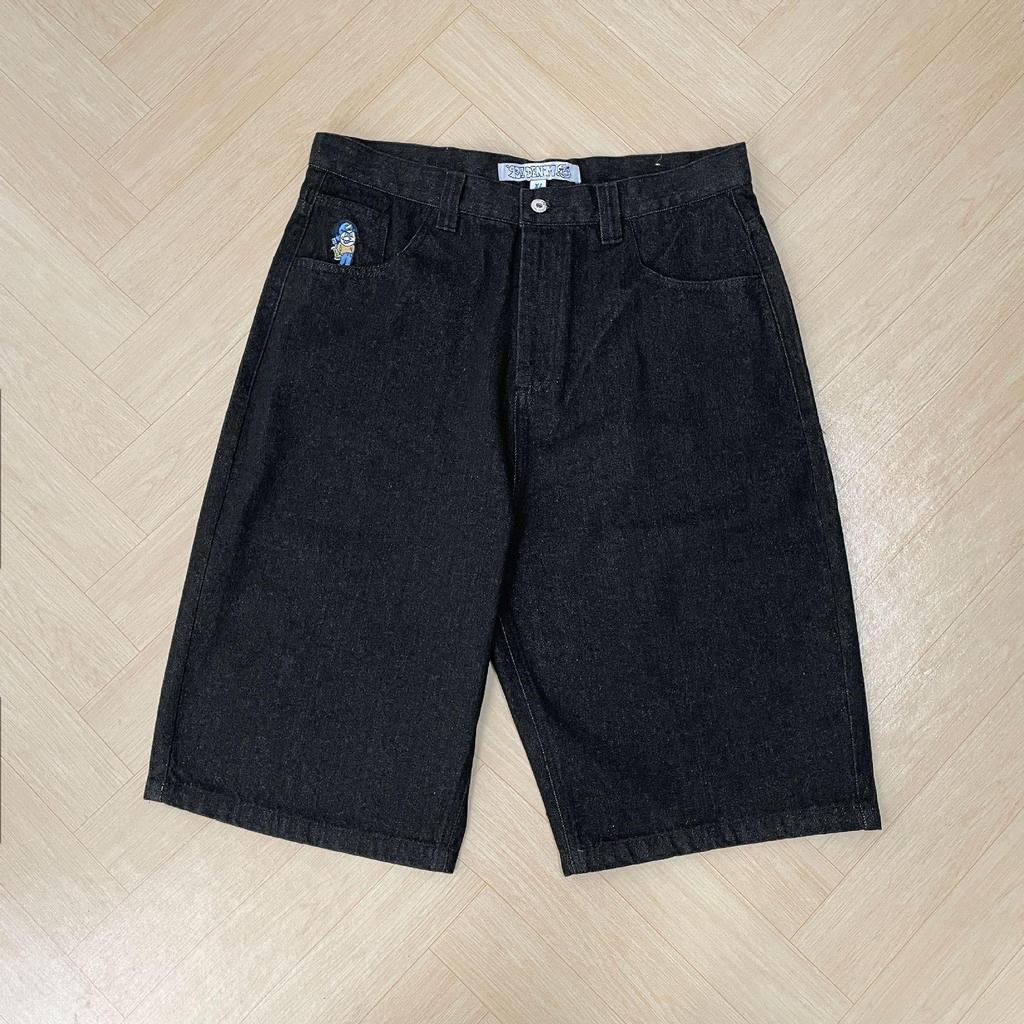 RogueWave Y2K Jeans for Men Streetwear Baggy Jeans Embroidery Denim Leisure Denim Pants Women Jeans