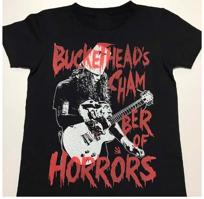 VTG Buckethead - CHAMBER OF HORRORS Black All Size S-5XL Shirt HE1283 Unisex T-Shirt