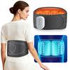 Wireless Air Pressure Massage Heating Belt,Airbag Squeeze Back Support,Cordless Vibration Waist Massager,Lumbar Decompression