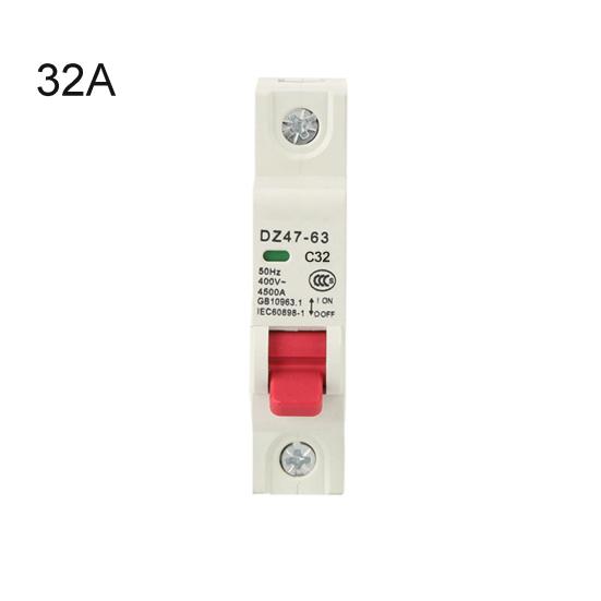 DZ47-63/1P 10/16/20/32/40/63A Mini Circuit Breaker Household Leakage Protector