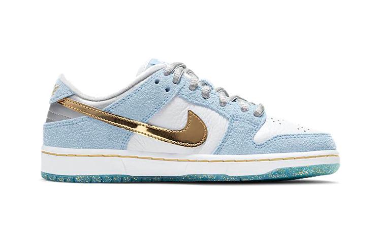 Nike Kids X Sean Cliver SB Dunk Low "Holiday Special" Sneakers DJ2519-400