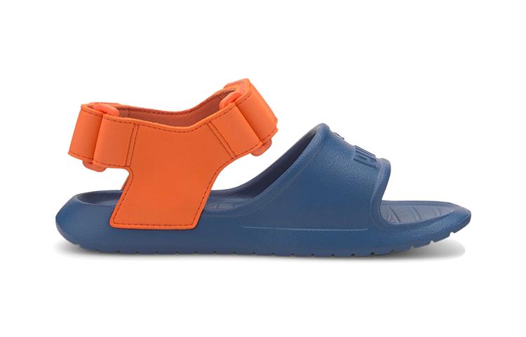 PUMA Divecat V2 Children's Sandals Blue Orange Children Aged 3 7 Years Old 369546-04