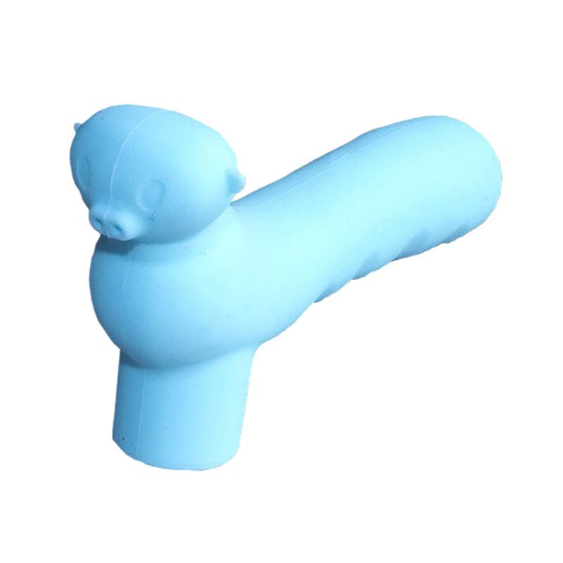 Silicone Door Knob Cover Anti-Collision Protective Glove Wall Protectors Home Accessory with Static Mat for Door Handles