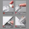 Paper Clipper Traceless Reusable Hand Clamp Stapler Push Paper Clips Document Binding Tool Stationery Office Accessories