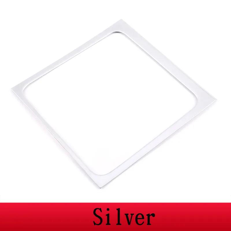 

For Land Rover Defender 90 110 130 20-23 ABS Car Center Console Water Cup Storage Box Frame Cover Trim Stickers Car Accessories срібний