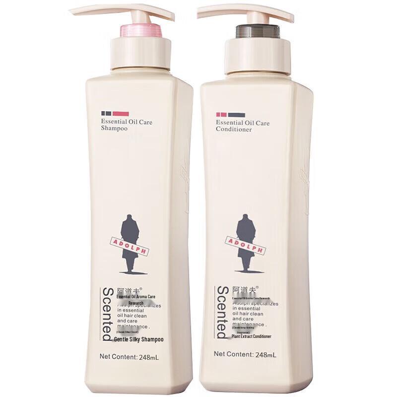 Adolph Pure & Refreshing Oil Control Shampoo & Conditioner Set